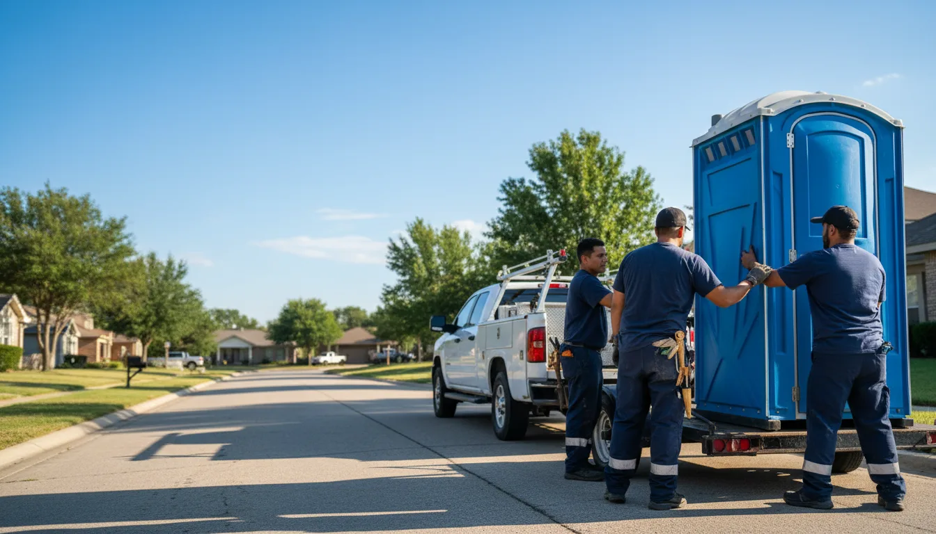 Portable Toilet Rental in Mcconnell, IL near me